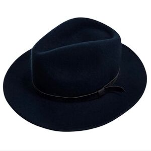 Stylish Teal Felt Fedora Hat